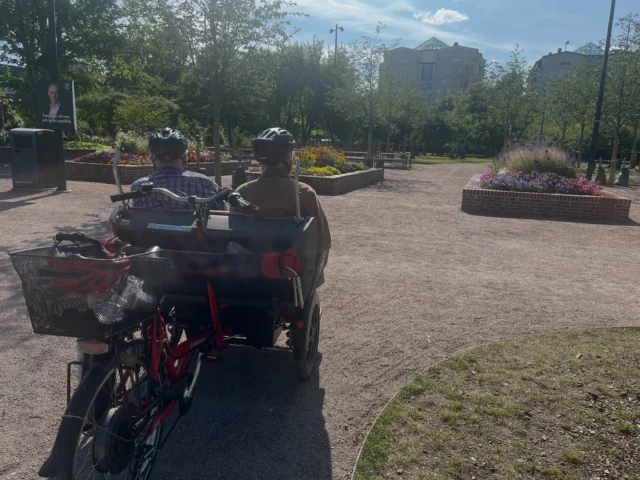 Dagens cykeltur i Augustisol ☀️🌺🌸